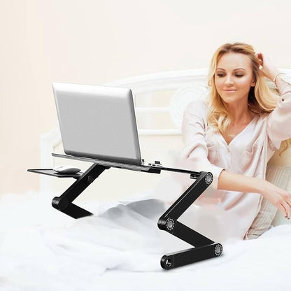 Mesa Plegable Portátil Para Notebook 2 Ventiladores